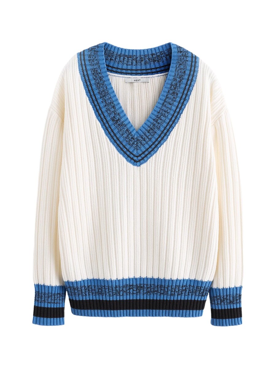 

Тонкий вязаный свитер Next Sweater, белый
