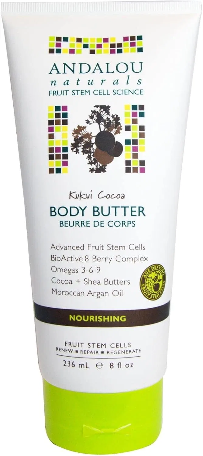 Масло для тела Andalou Naturals Kukui Cocoa, питательное, 236 мл