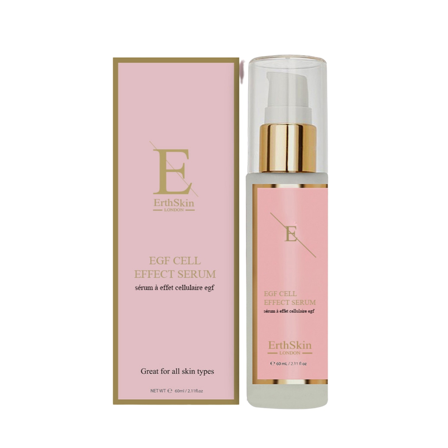 

Сыворотка для лица egf zelleffekt serum Erthskin London, количество 1 шт.