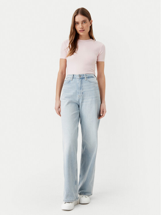 Топ облегающего кроя K20K208247 Calvin Klein, розовый — фото 2