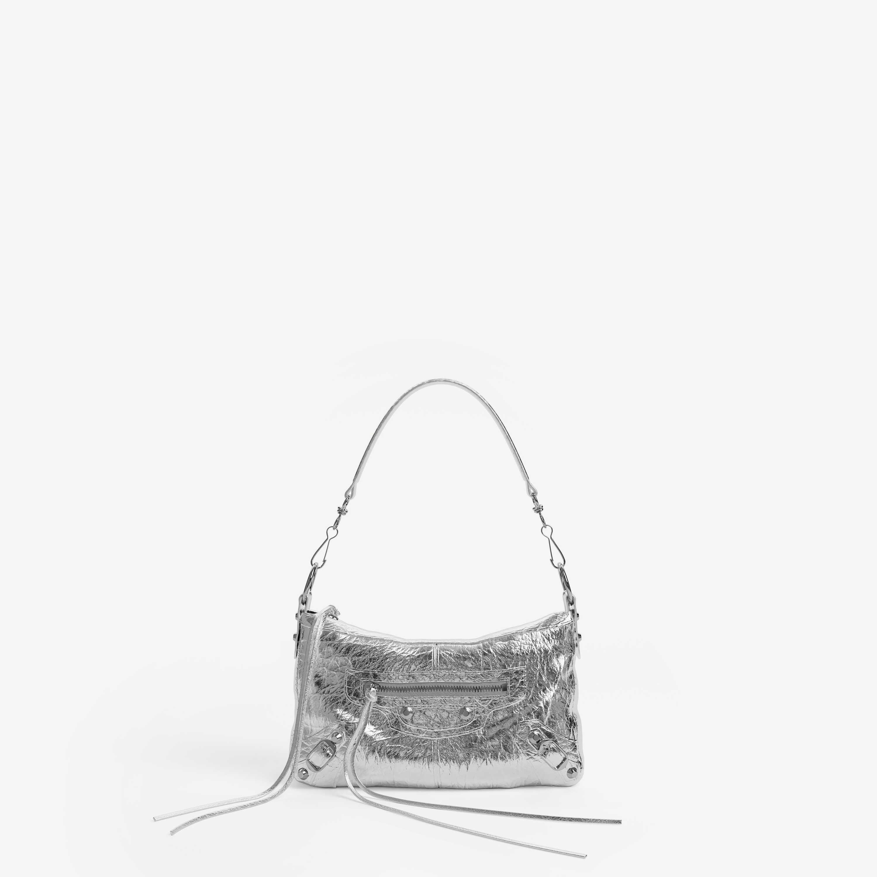 

Женская сумка Le City Moto Mini в серебристом цвете BALENCIAGA, серебряный