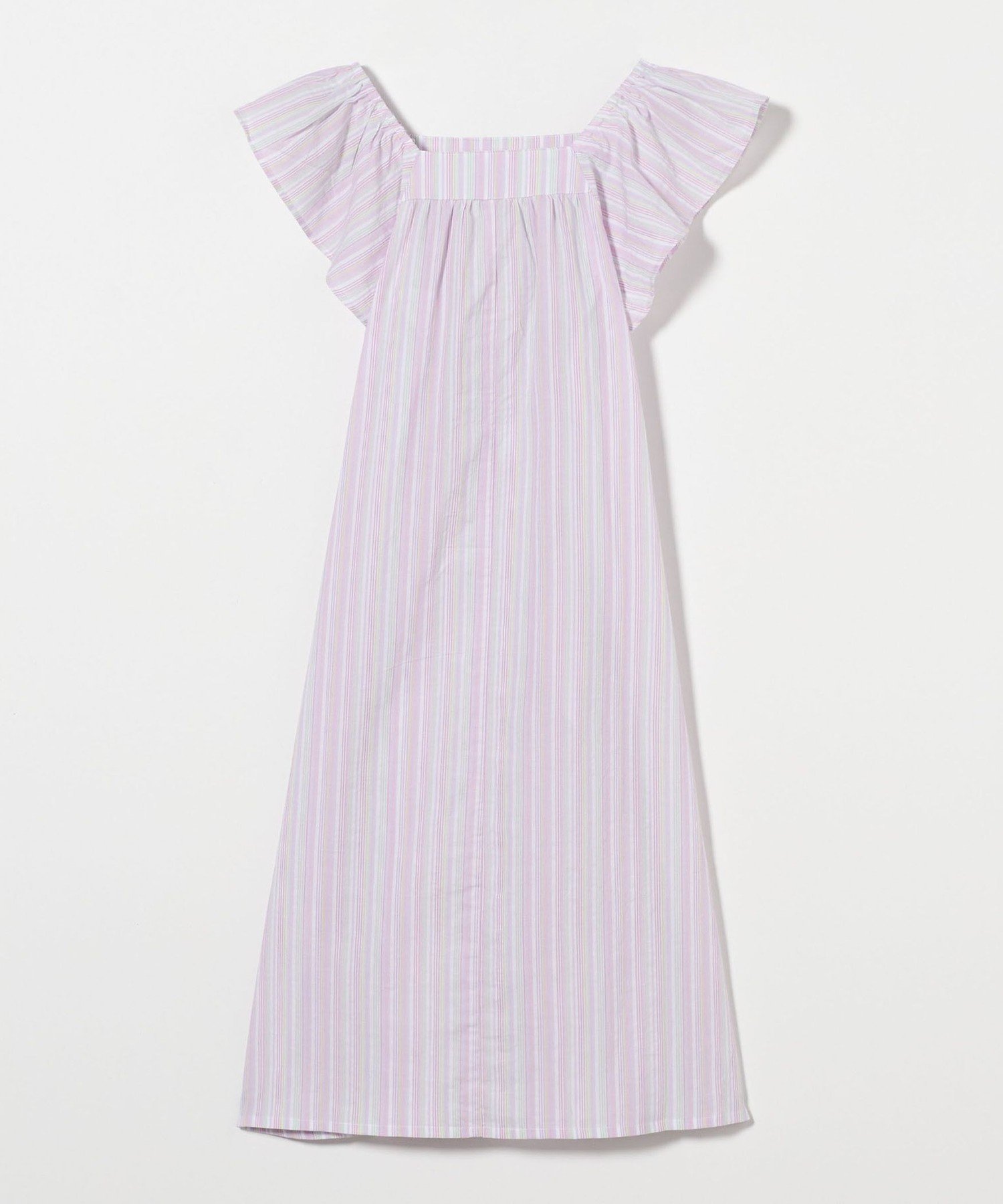 Платье в многополоску / Детское 140-160 см United Arrows Green Label Relaxing, LT.PINK — фото 2
