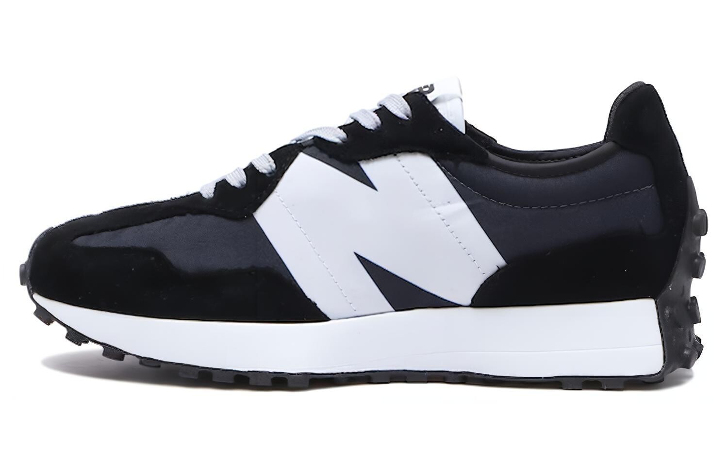 

Кроссовки NB 327 унисекс с низким верхом, черные/белые New Balance