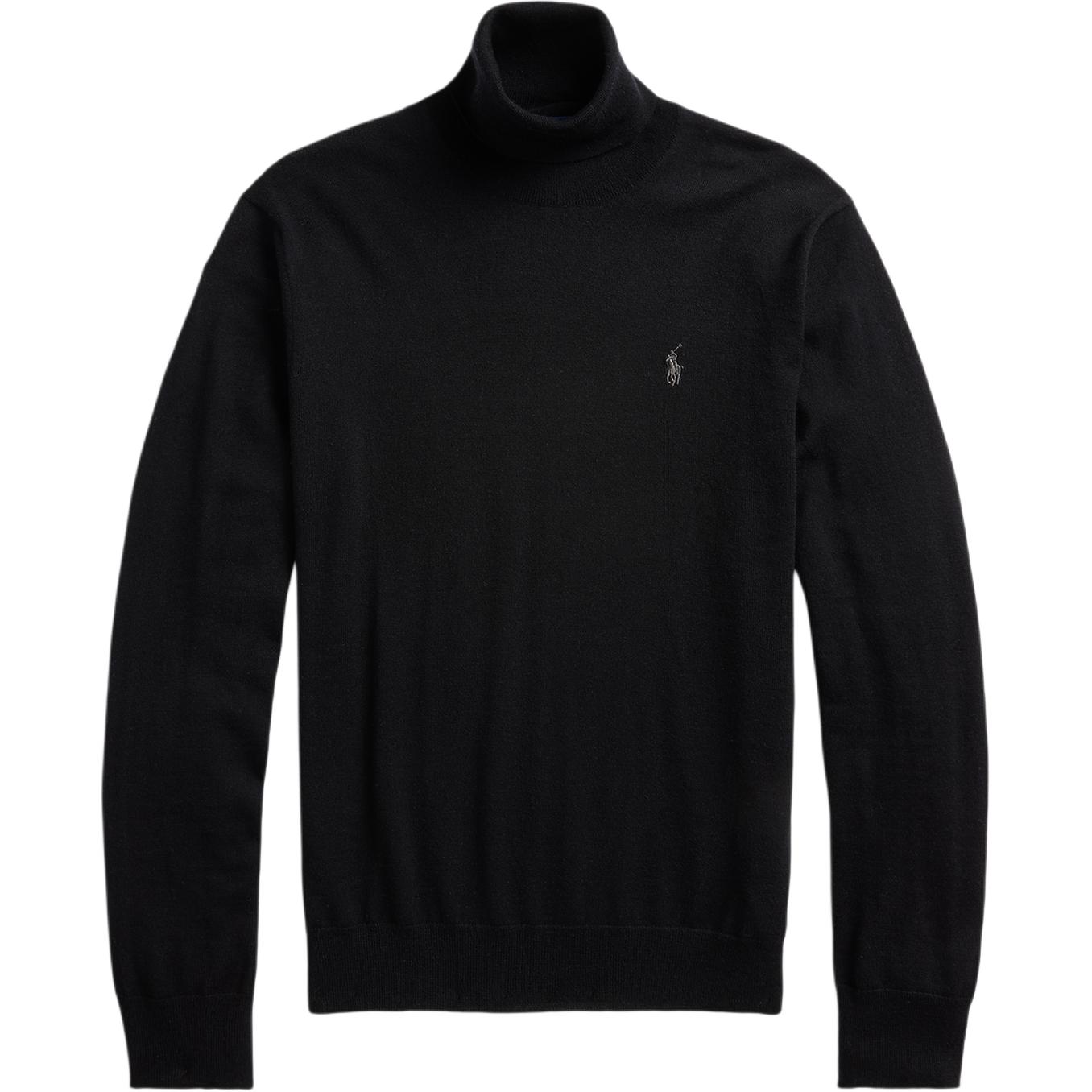 Стираемый водолазный джемпер Polo Ralph Lauren, черный — фото 3