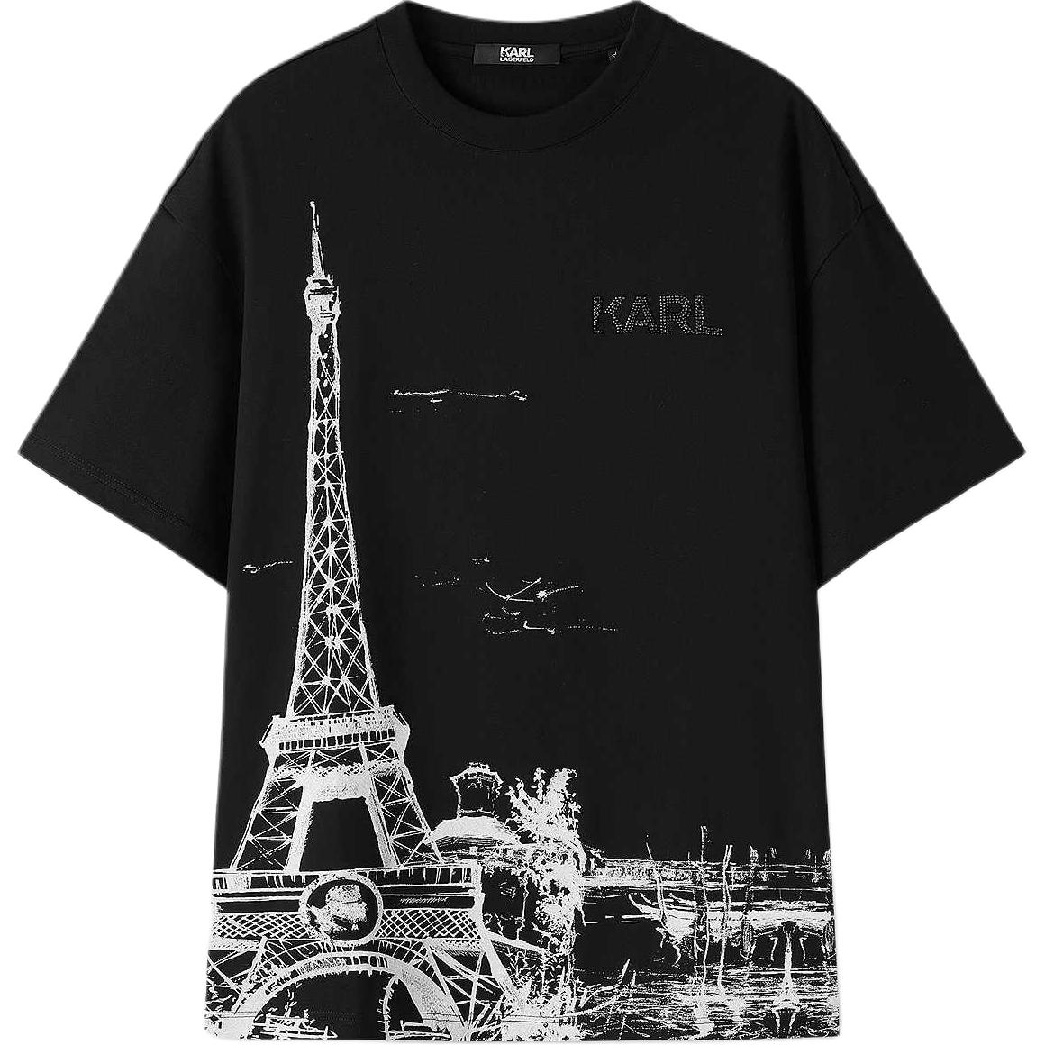 

KARL LAGERFELD / Karl Lagerfeld Jeans Футболка KARL LAGERFELD SS25 мужская black