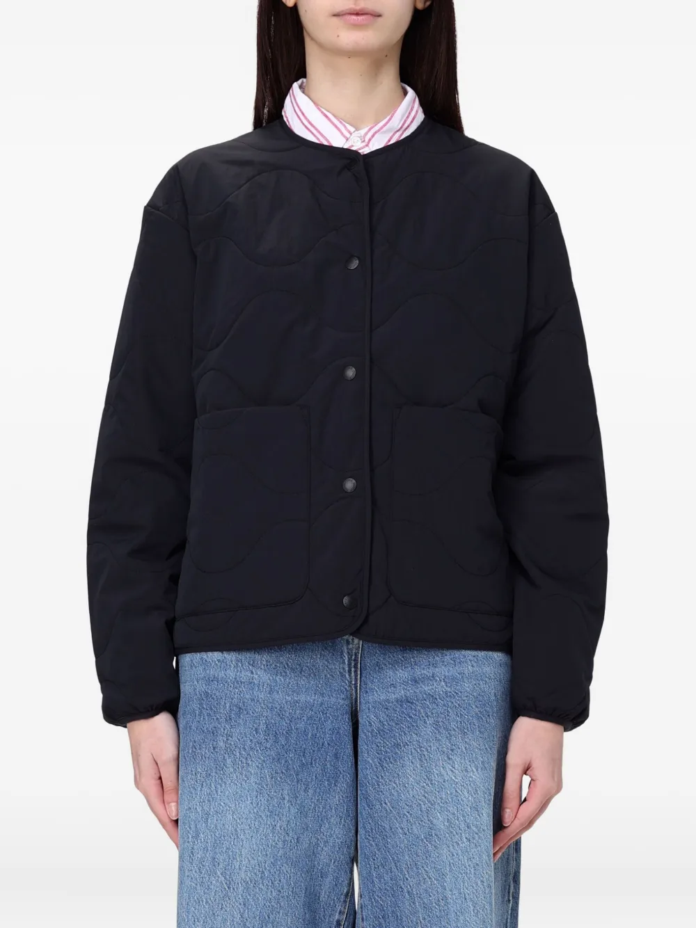 

Стеганная куртка с петлей Save The Duck, синий