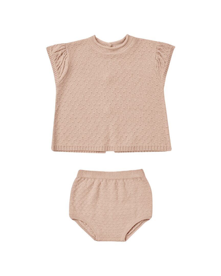 

Комплект из трикотажа Penny от Quincy Mae, Blush