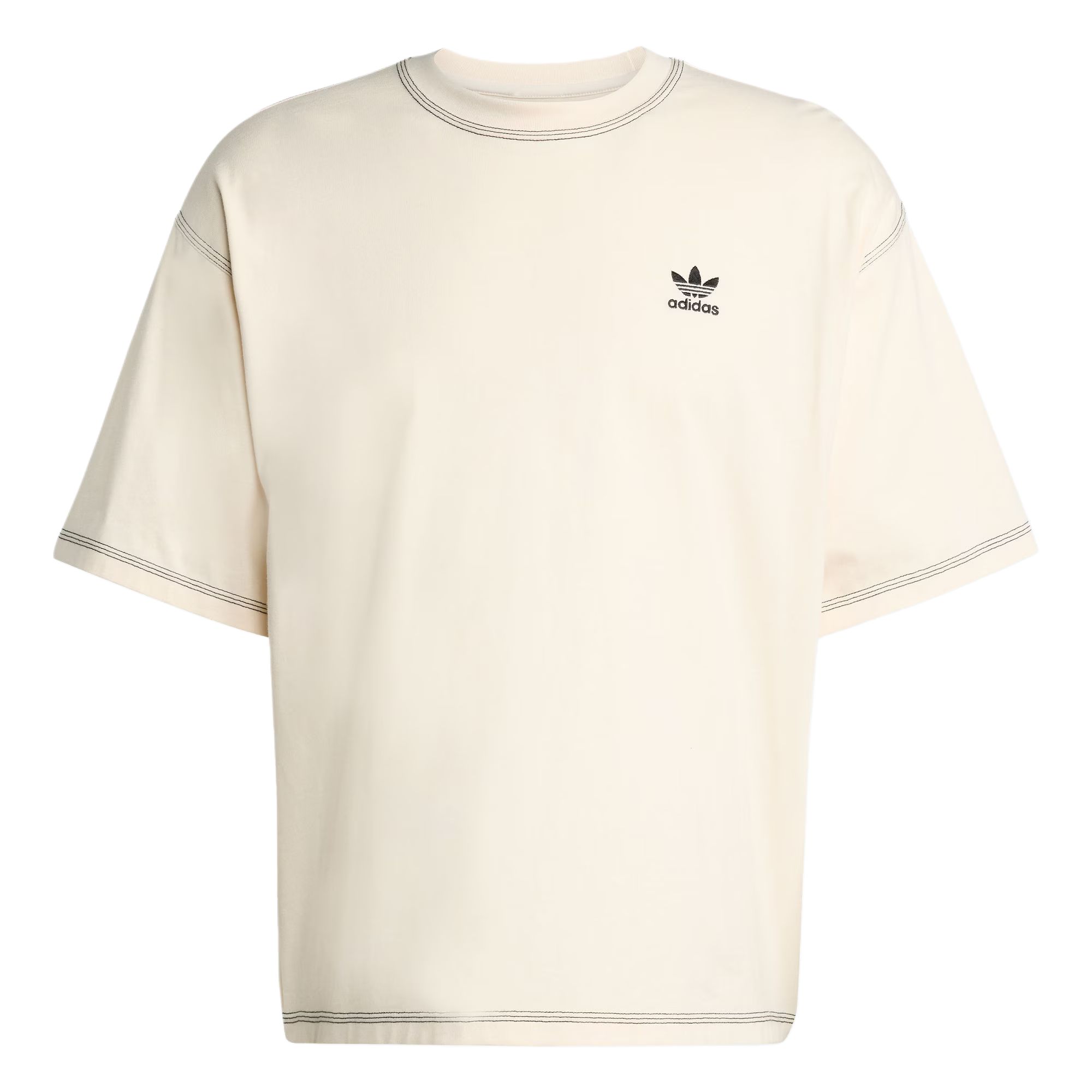 

Футболка Trefoil Essentials Adidas Originals, светло-бежевый
