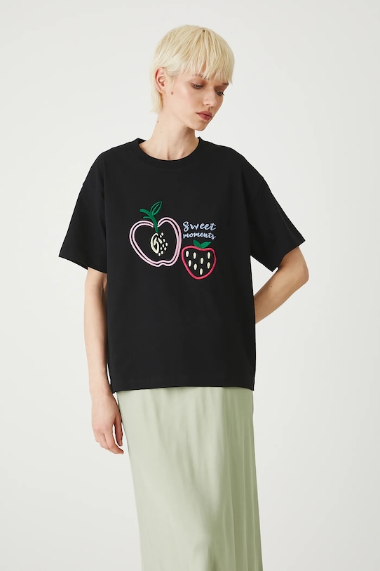 

Хлопковая футболка Medicine, черный