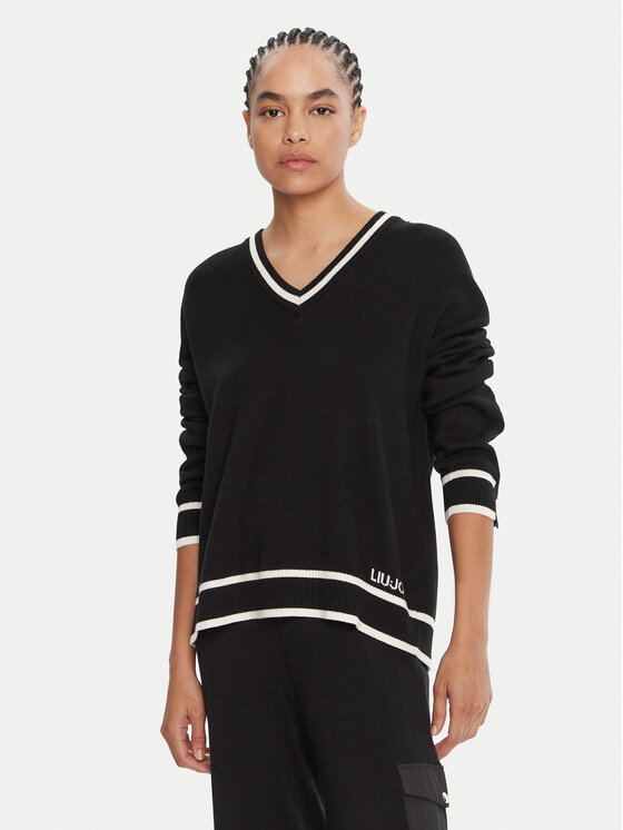 

Свитер regular fit TF5229 MS59L Liu Jo Sport, чёрный