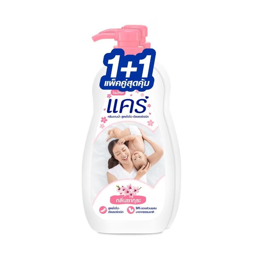 

Care Крем для душа Сакура, 450 мл, в двойной упаковке, Pink