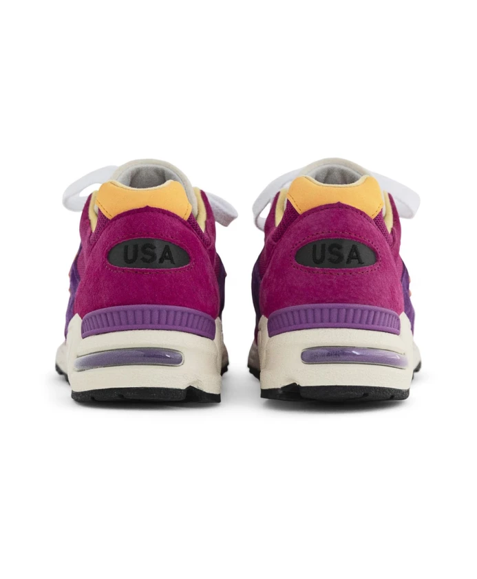Кроссовки Teddy Santis x 990v2 New Balance, фиолетовый — фото 3