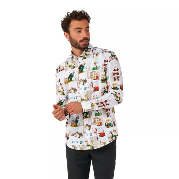 

Мужская рождественская рубашка Opposuits, цвет elf christmas