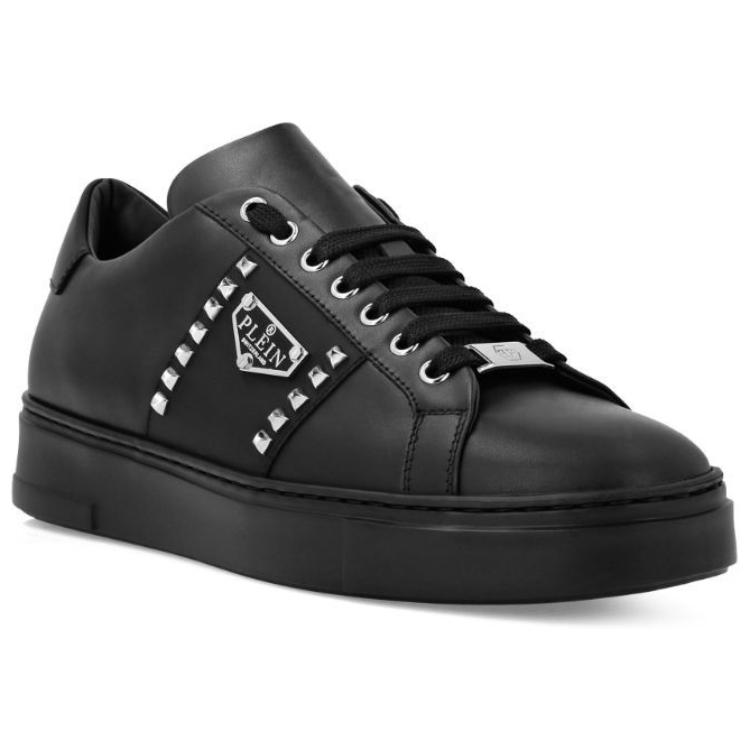Hexagon Low Top Скейтборд Обувь Женские Черные PHILIPP PLEIN — фото 3