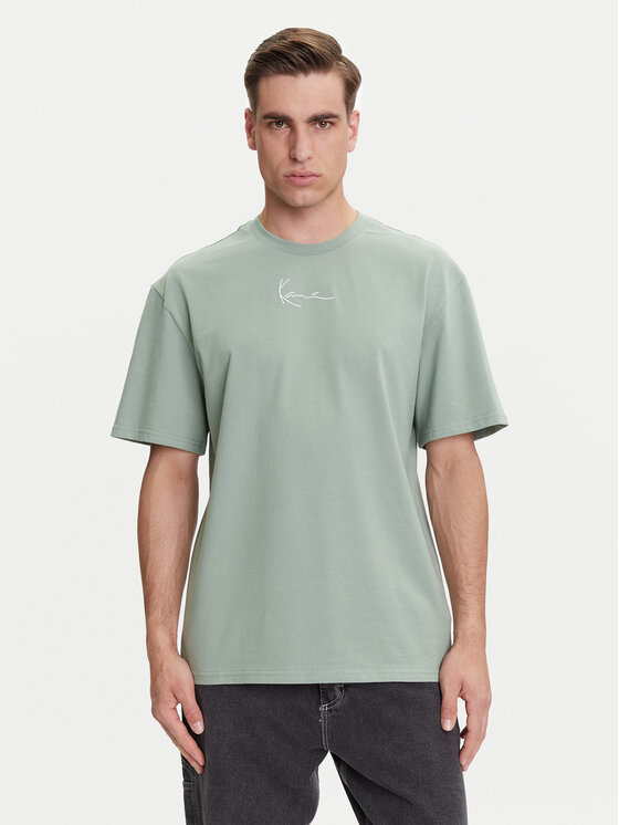 

Футболка свободного кроя Small Signature Essential PD00008142 Karl Kani, зеленый
