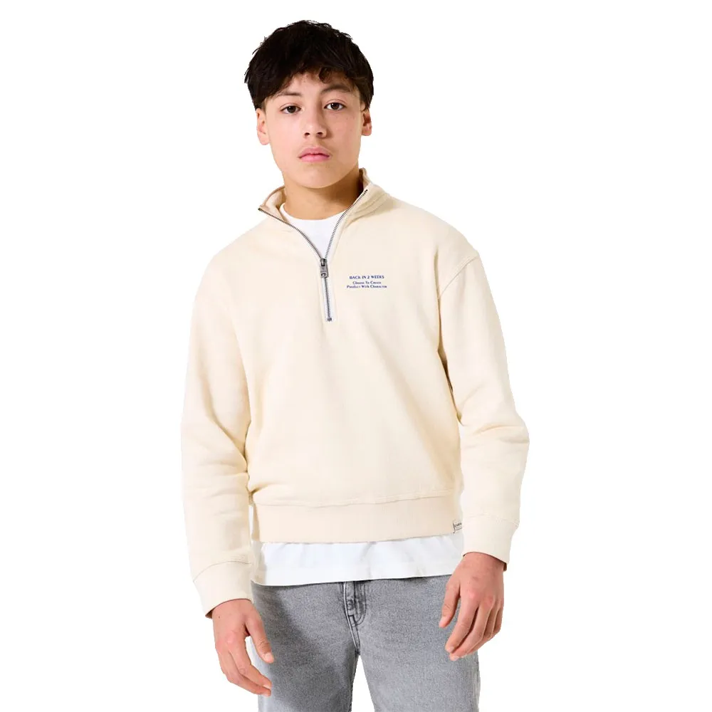 

Толстовка Garcia I53663 half zip, бежевый