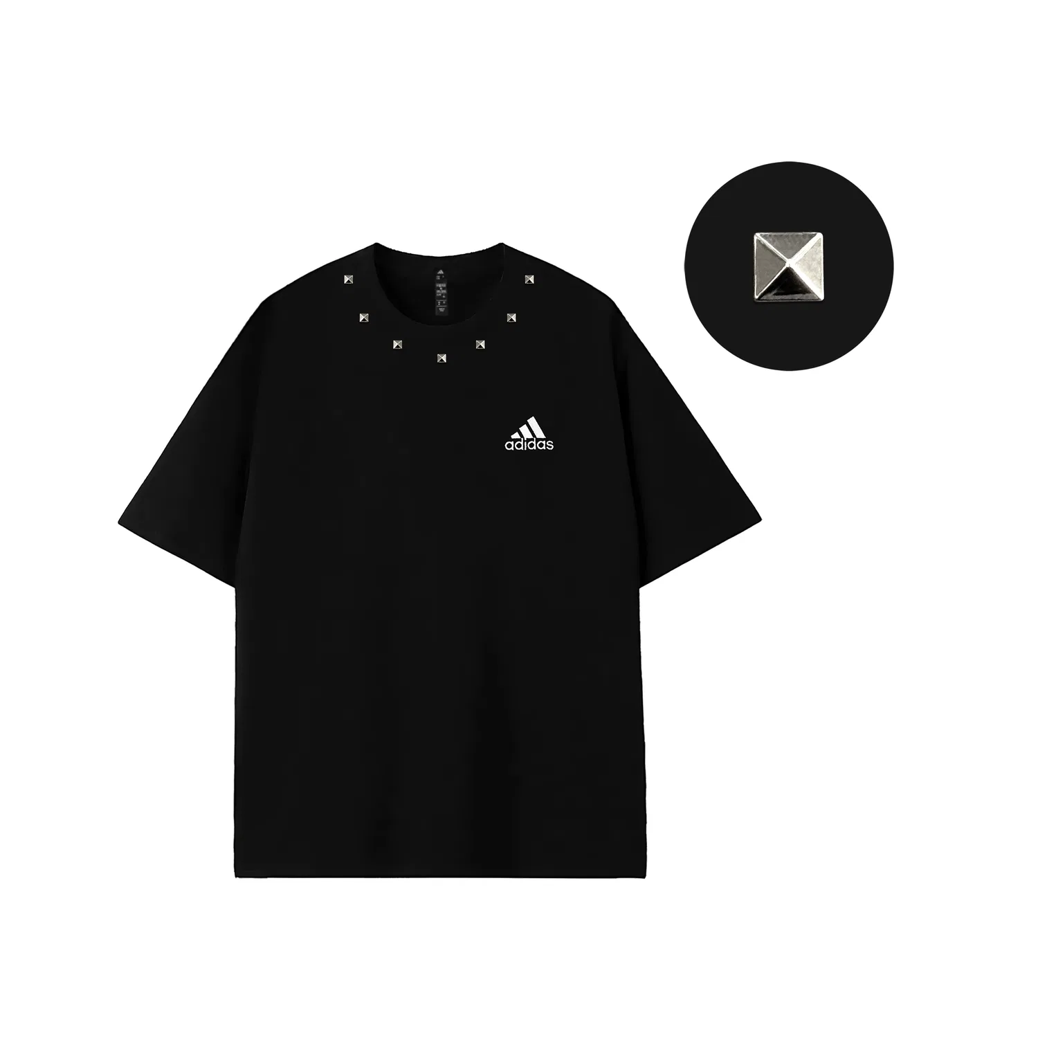 Футболка с принтом Adidas MUST HAVES Exclusive-White — фото 4