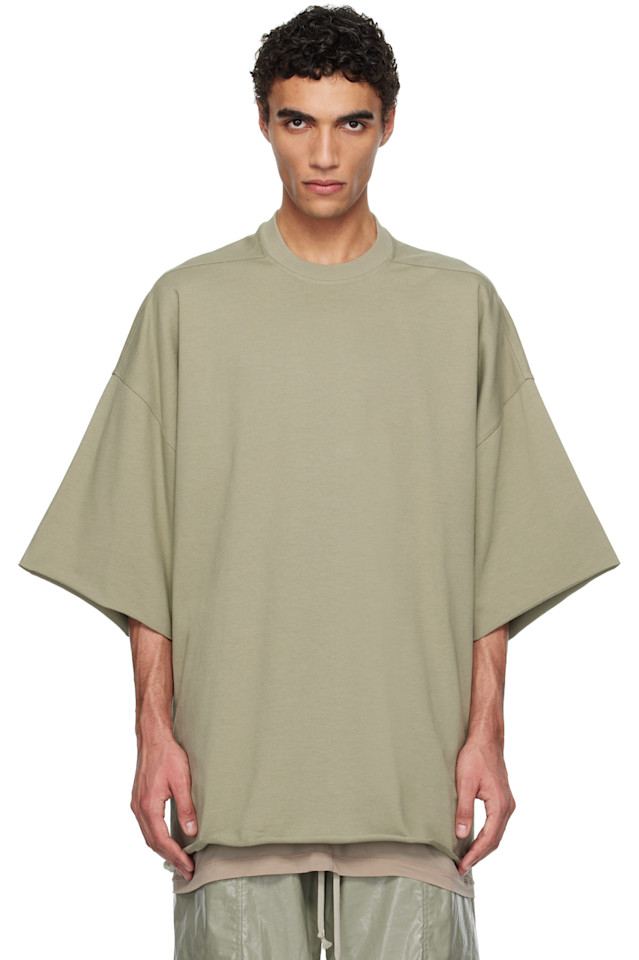 

Футболка Hollywood Tommy Rick Owens, цвет celadon