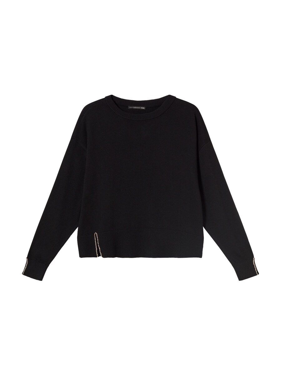 

Тонкий вязаный свитер Lola Casademunt Sweater, черный