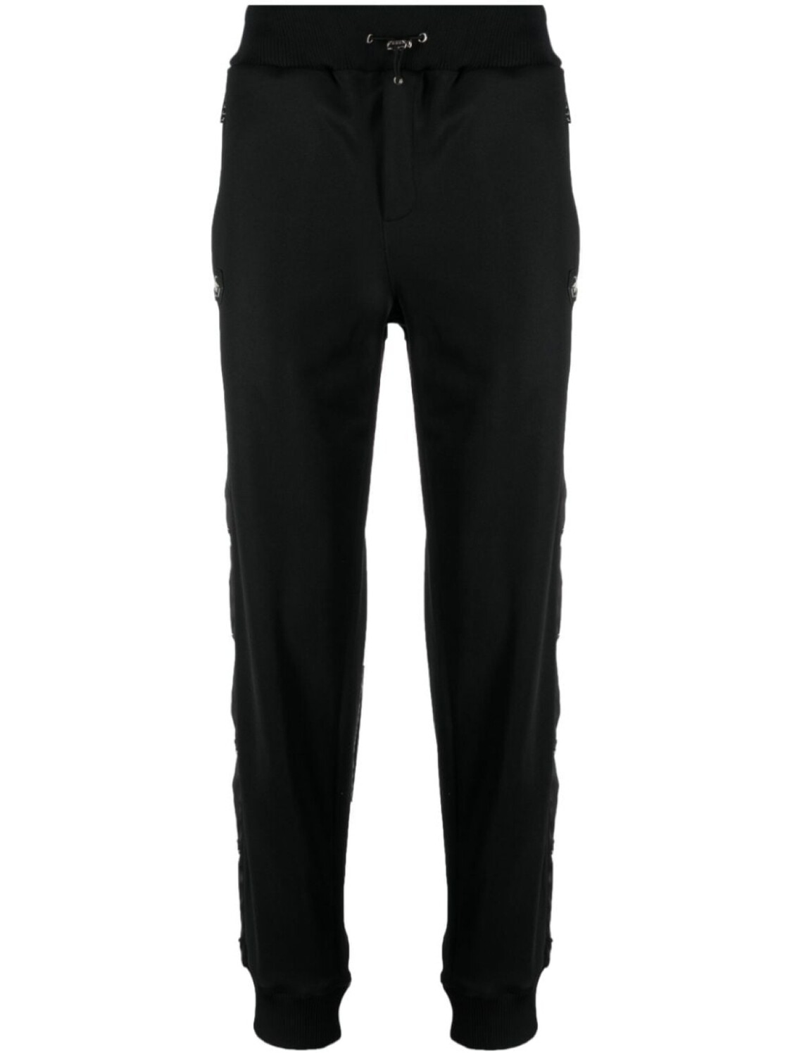 

Philipp Plein спортивные брюки с кулиской, черный