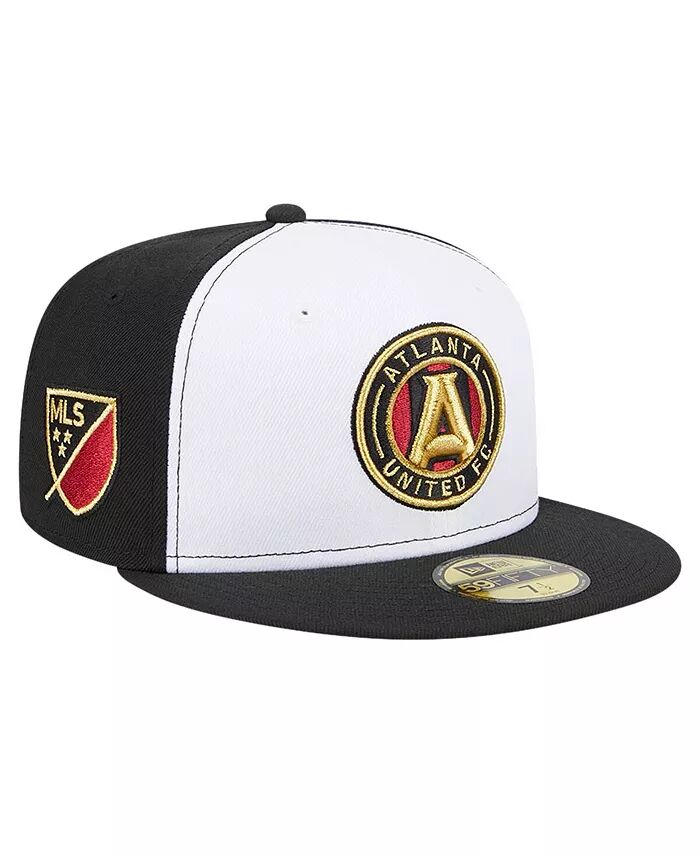 

Мужская белая, черная кепка Atlanta United FC 2024 Kick Off Collection 59FIFTY Fitted New Era