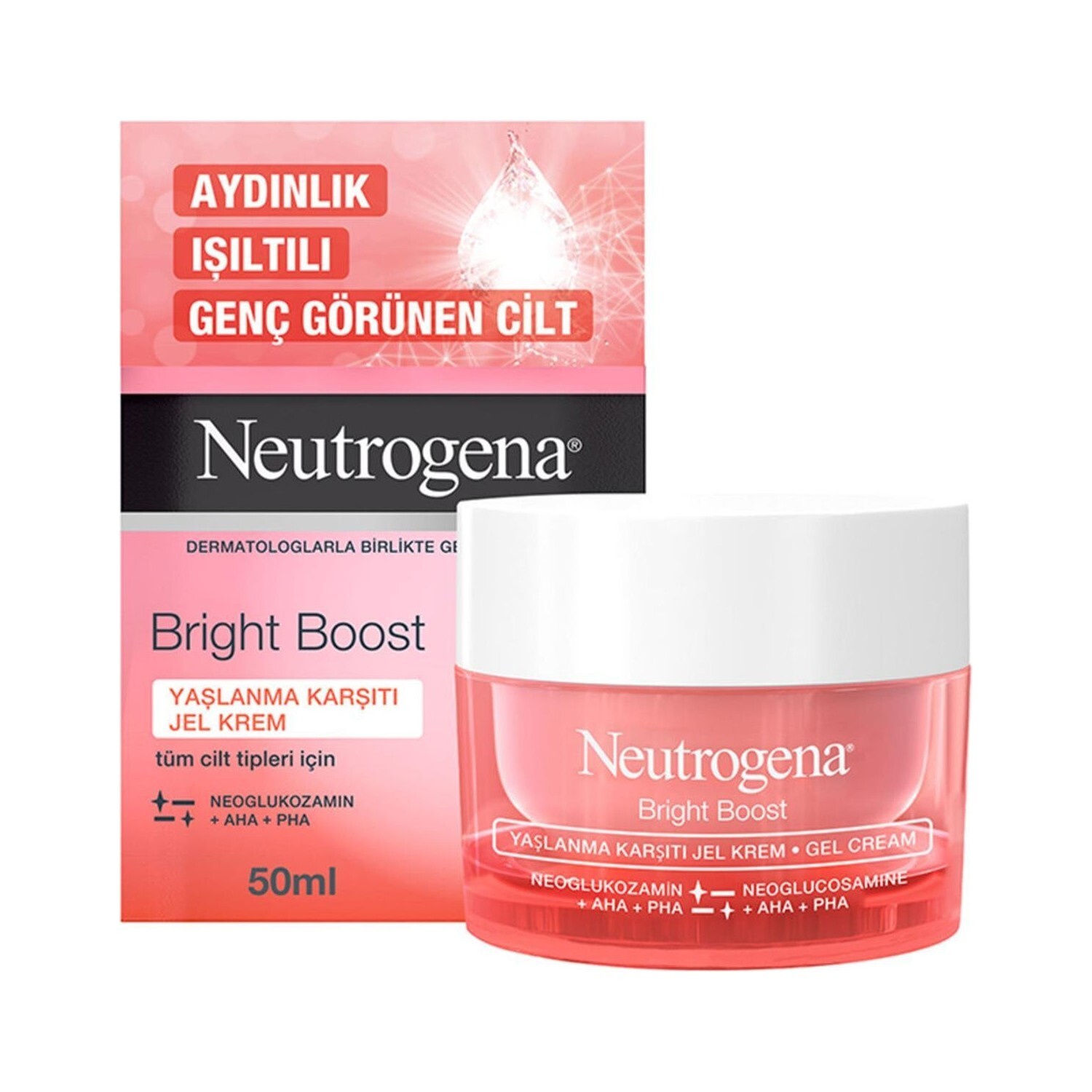 

Крем-гель Neutrogena Bright Boost омолаживающий, 50 мл
