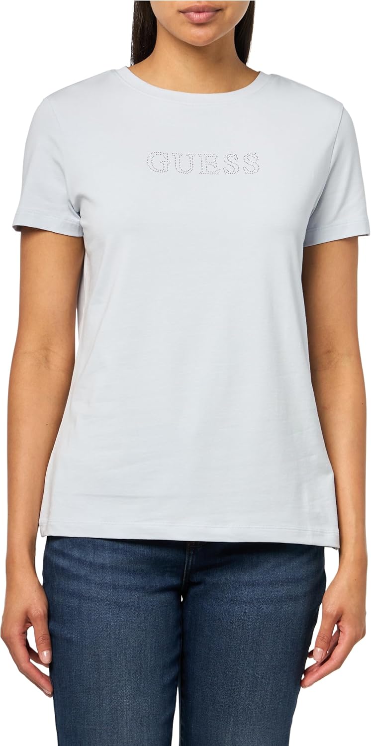 

Футболка GUESS Eco Briana с пайетками, Arctic Wind