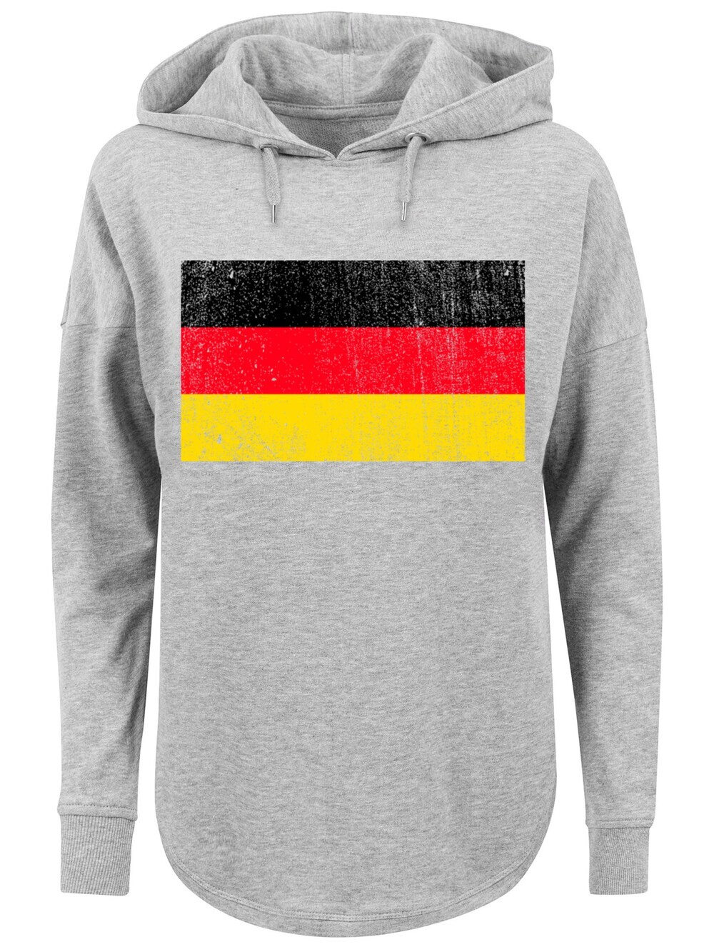 

Толстовка F4Nt4Stic Germany Deutschland Flagge distressed, серый