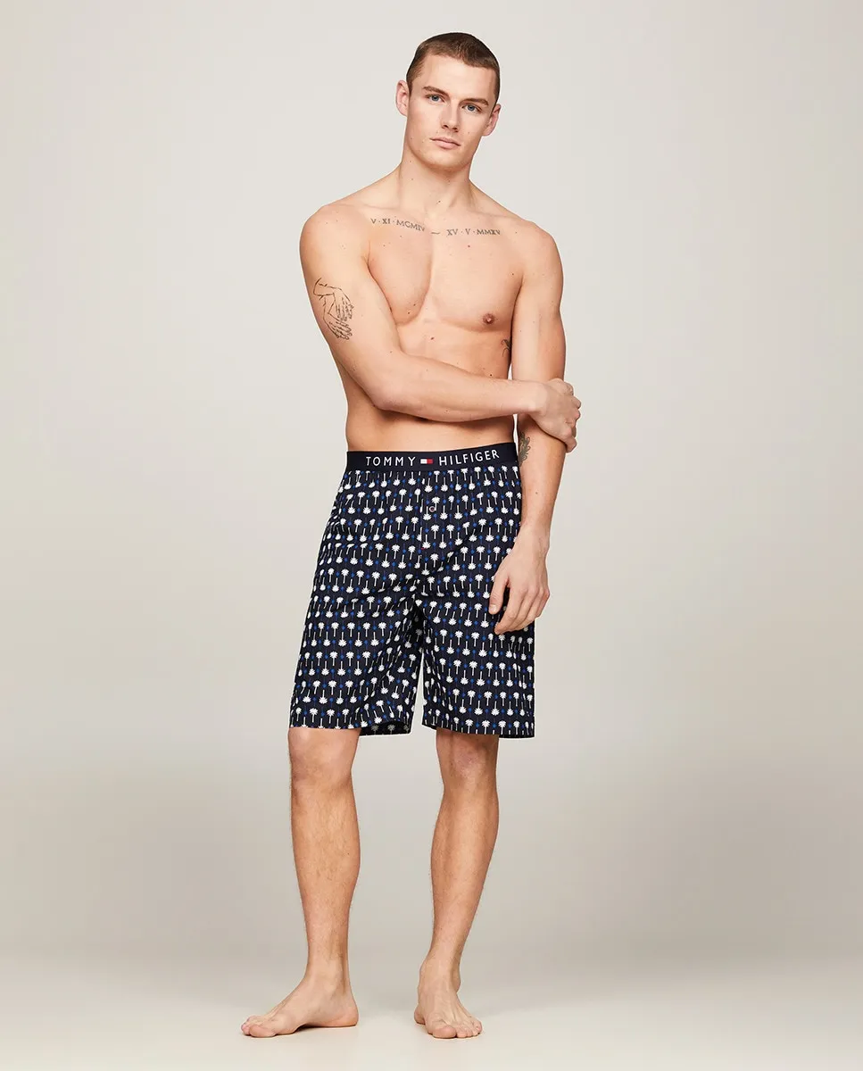 

Пижамные шорты из ткани Tommy Hilfiger, темно-синий