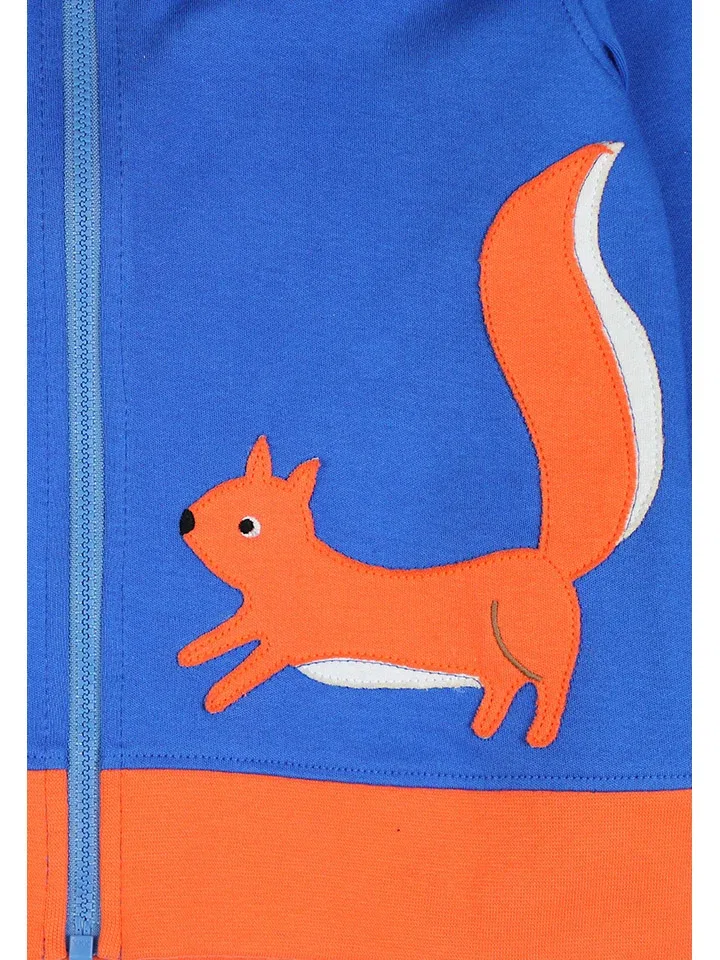 Спортивная куртка на молнии, хлопок, Toby Tiger, синий — фото 3