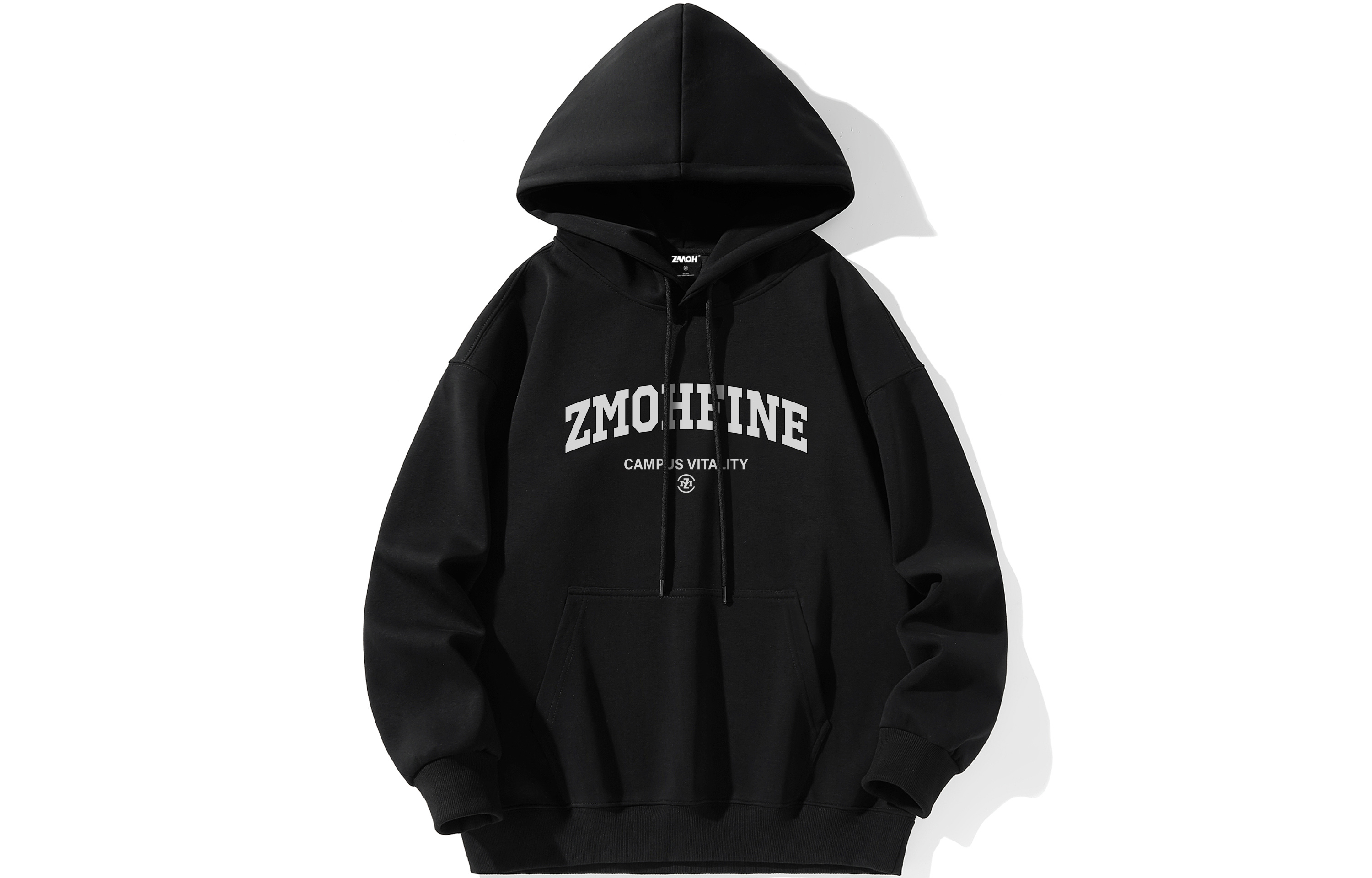

Свитшот унисекс ZMOH, Light Heather Gray (Fleece-Lined)
