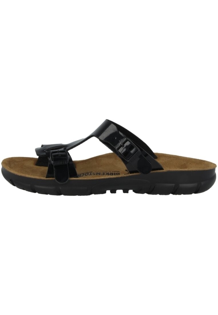 

Мюли на плоской подошве SOFIA Birkenstock, цвет black patent