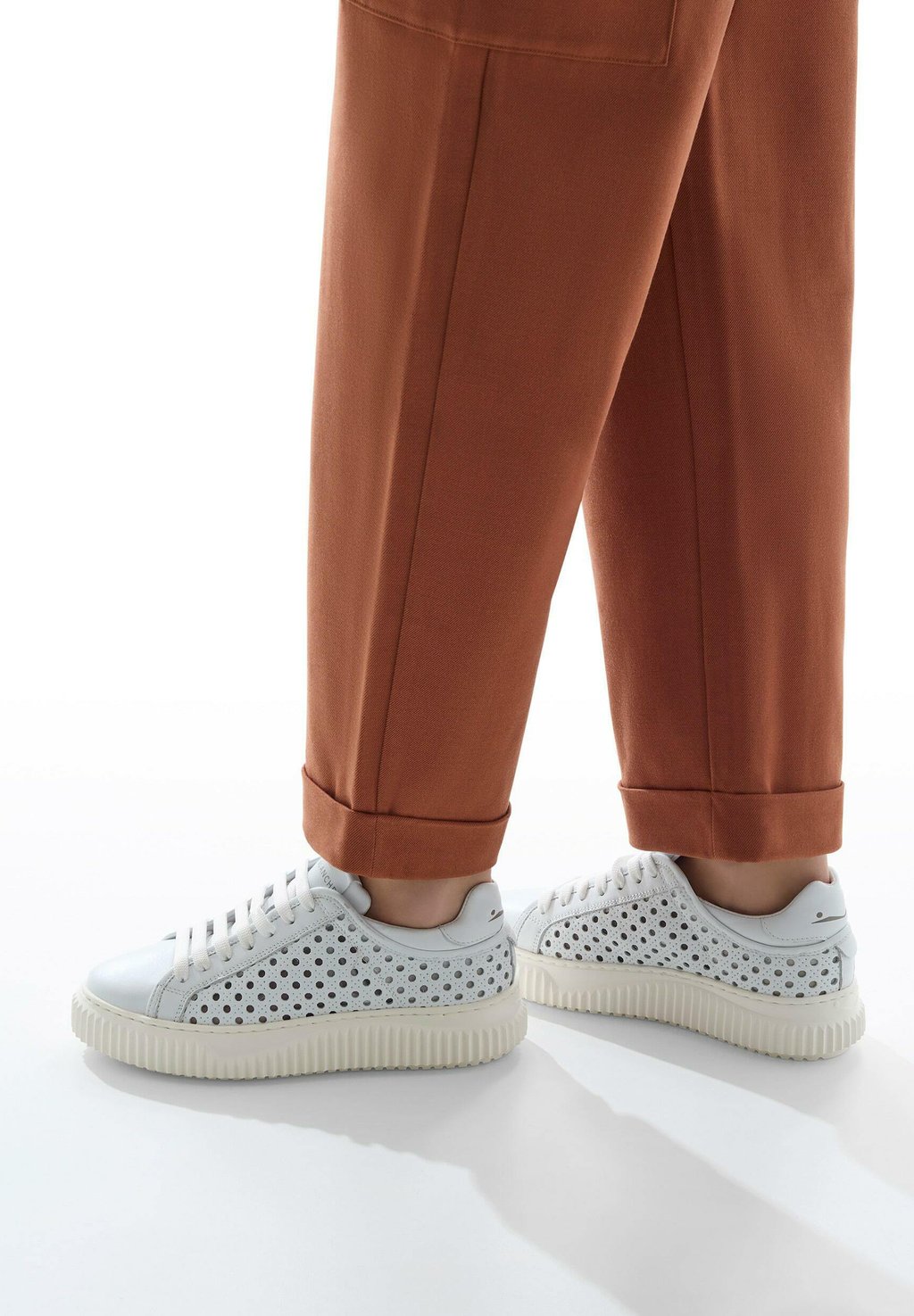 Кроссовки HERIKA PERFORATED Voile Blanche, белый