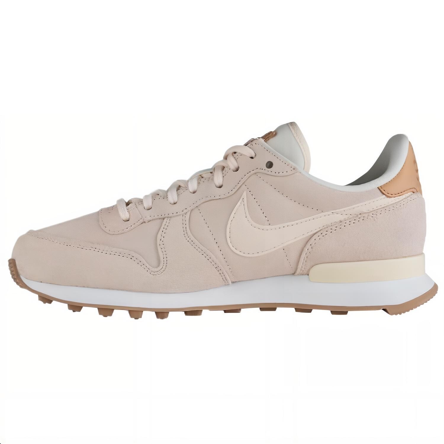 

Кроссовки Nike Internationalist Lifestyle Shoes Women's Low-top Beige, бежевый