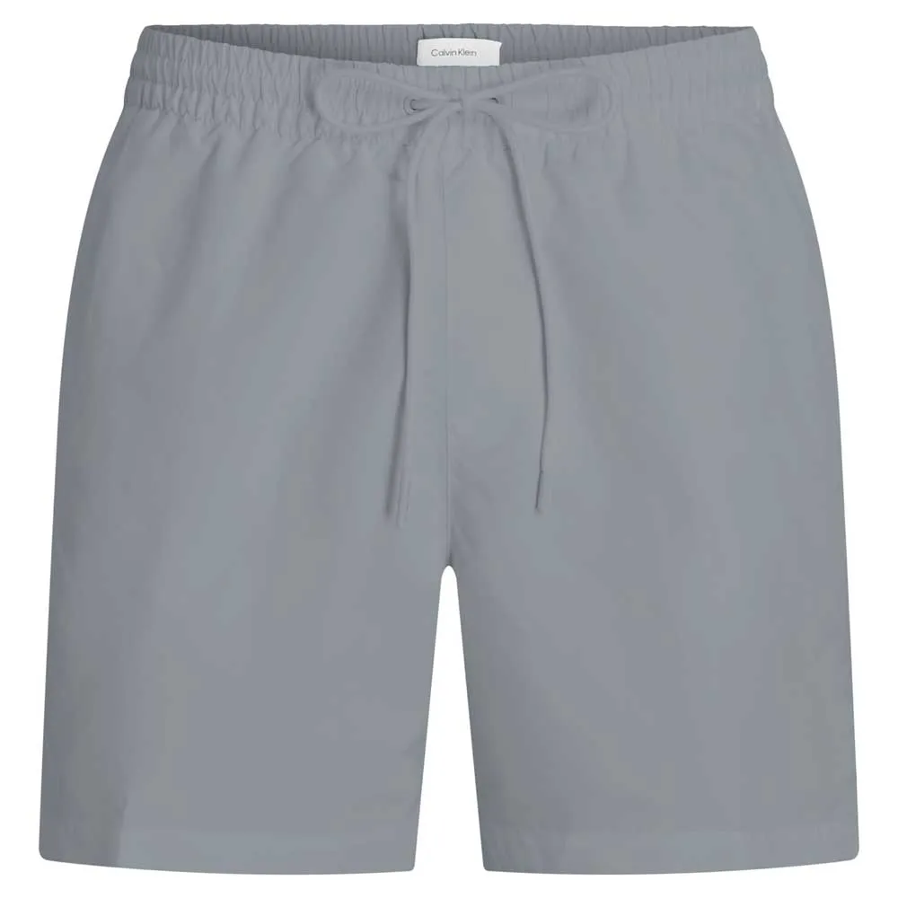 

Шорты для плавания Calvin Klein Core Logo Medium Drawstring, серый