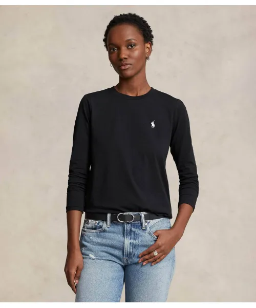 

Блуза Regular fit Polo Ralph Lauren, черный