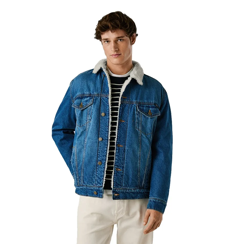 

Куртка Pepe Jeans DLX Regular denim, синий