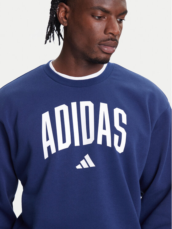Толстовка обычного кроя Collegiate JM1734 Adidas, синий — фото 4