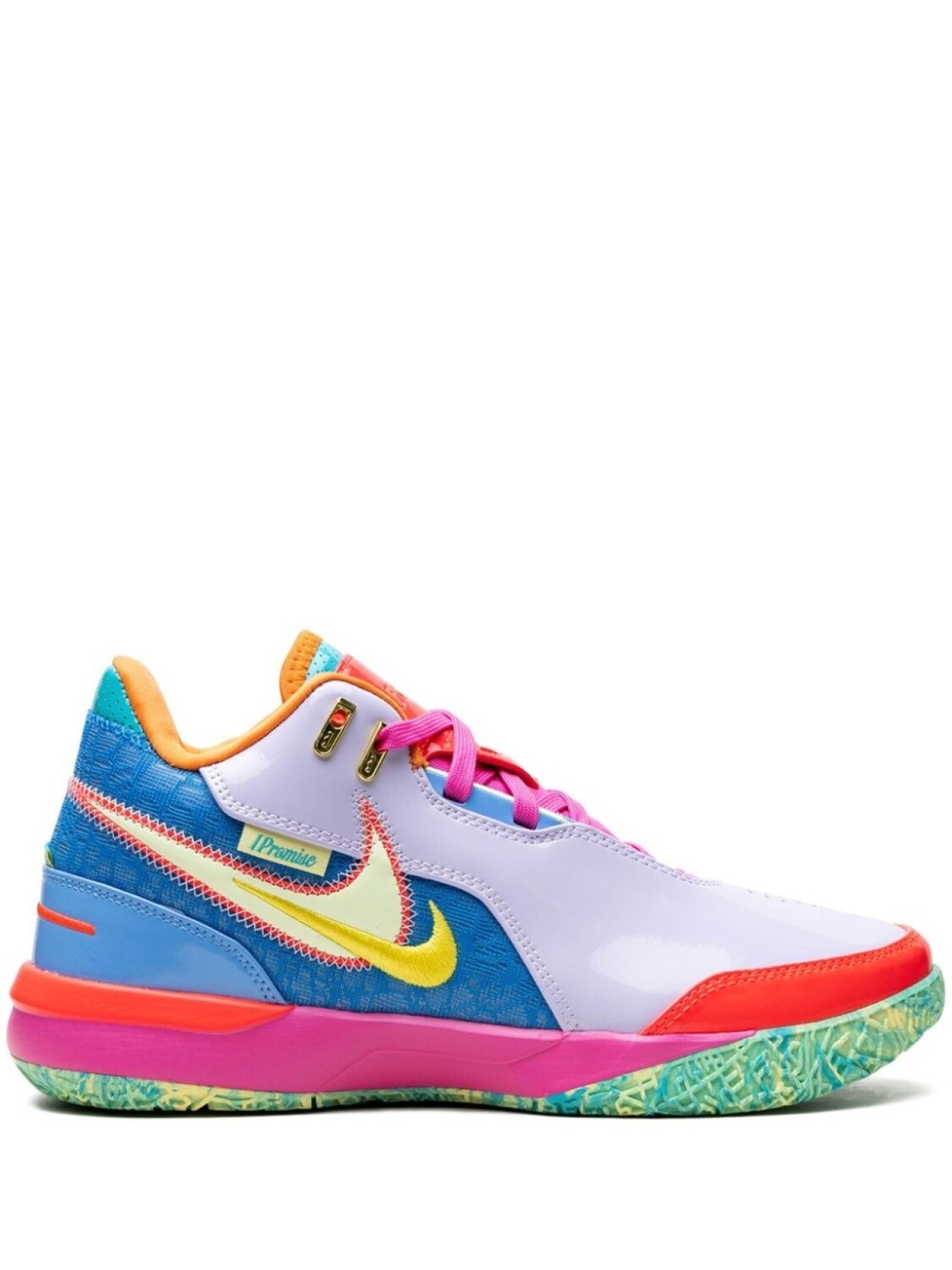 

Nike кроссовки Zoom LeBron NXXT GEN AMPD IPS I Promise, желтый