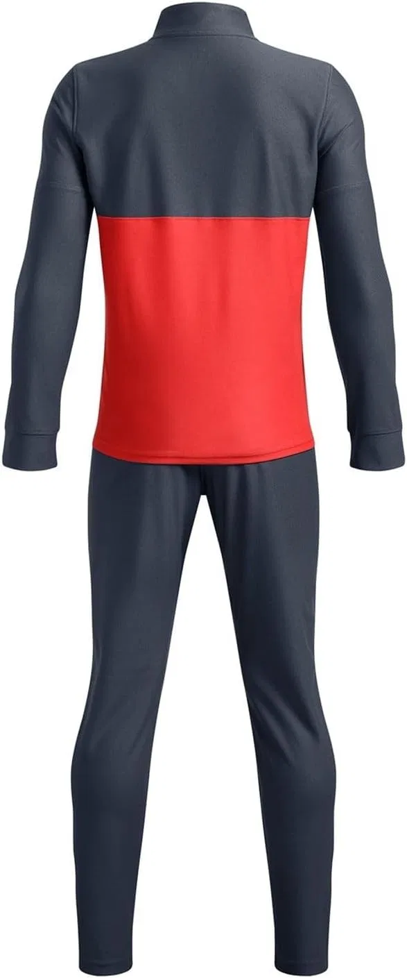 Детский спортивный костюм Under Armour Challenger, Downpour Gray / Fire / White - 044 — фото 2