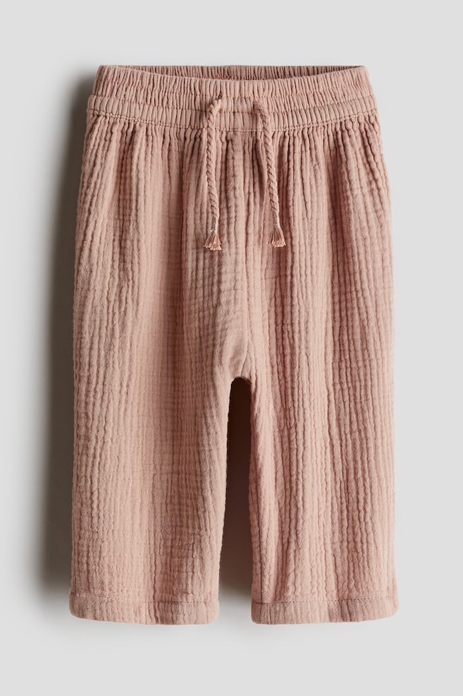 

Брюки с воздушными штанинами H&M, розовый