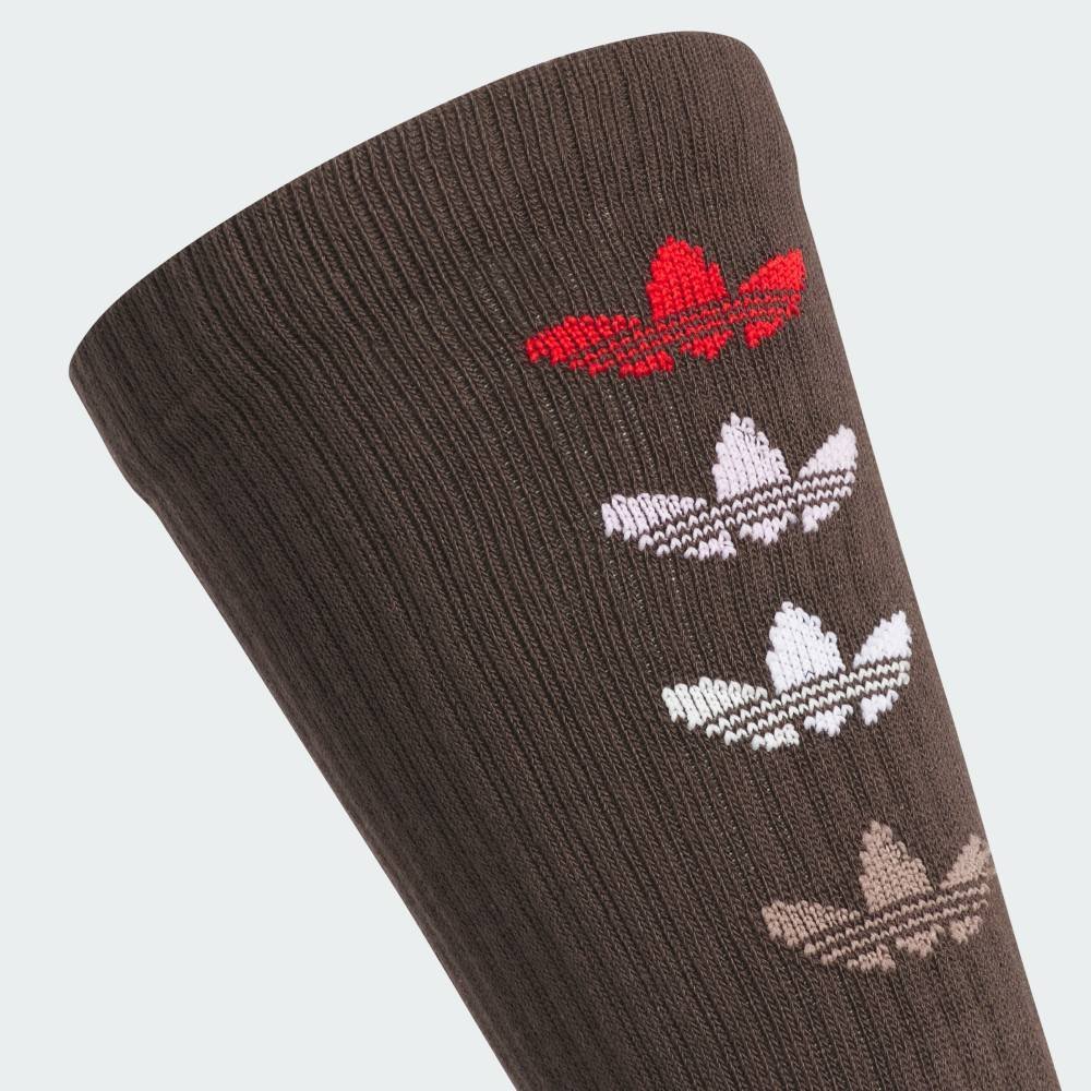 Носки с логотипом и амортизацией, длиной до колена Adidas, brown — фото 3