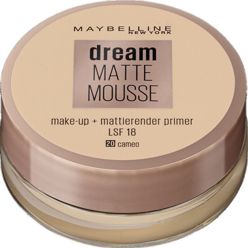 

Dream Matte Mousse Make-Up No. 20 Cameo Maybelline New York, 18 ml