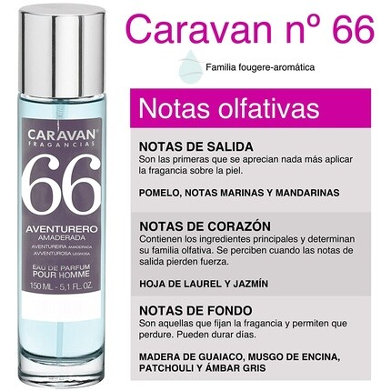 CARAVAN FRAGANCIAS nº 66 Парфюмированная вода-спрей для мужчин 150 мл — фото 2