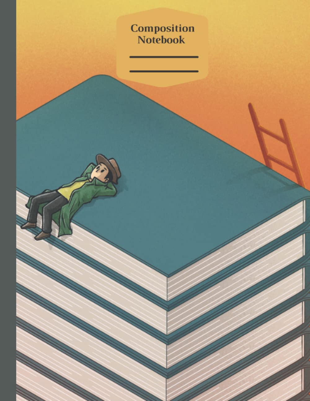 

Composition Book: The Great Adventures of Reading Books School Notebook | 8,5x 11 120 Pages Wide Ruled Lined Writing Journal For Boys and Girls | Back To School Gift For Students (Independently published)