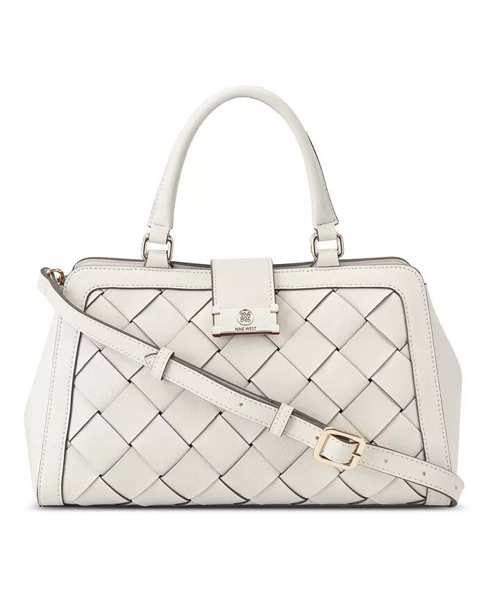 

Сумка-портфель Mylah среднего размера Nine West, белый