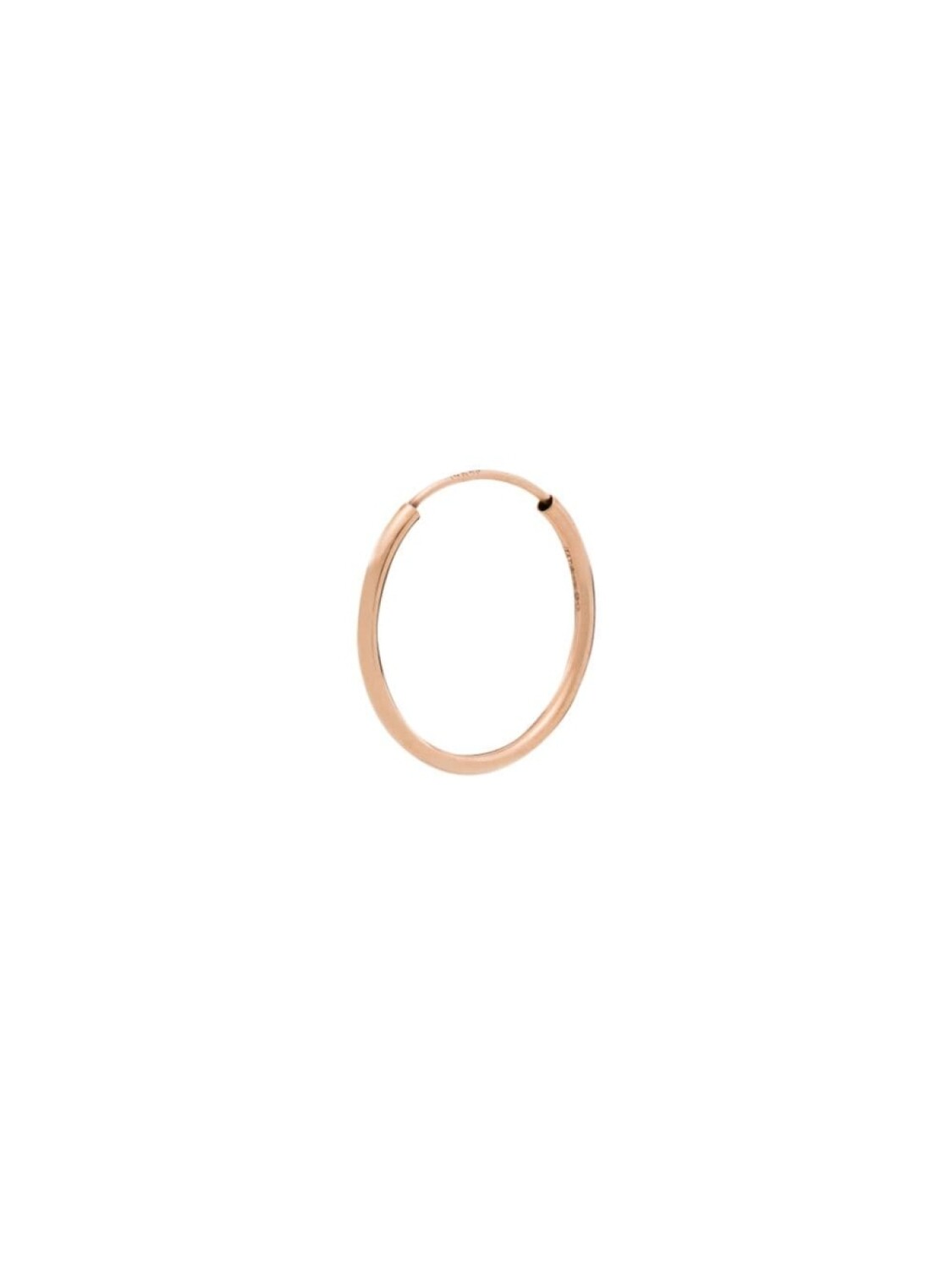 

Серьга-кольцо из розового золота Jacquie Aiche, розовый