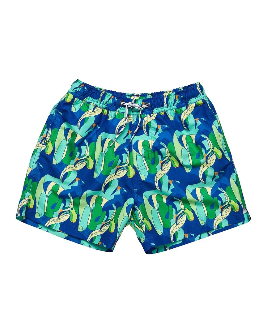 Плавки Snapper Rock Toucan Jungle Sustainable Swim Short, синий