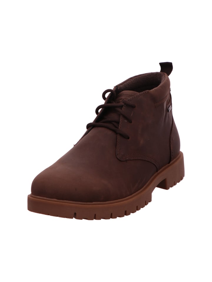 Clarks Зимние ботинки коричневого цвета