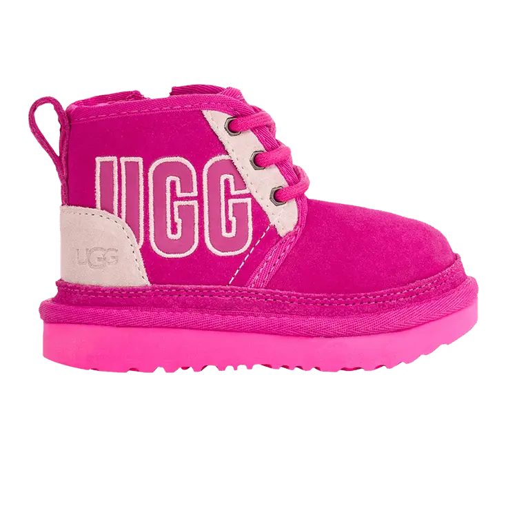 

Ботинки UGG Neumel Boot Kids Graphic Pink, розовый